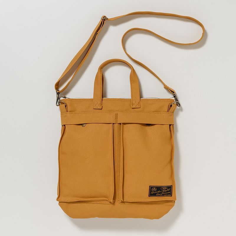 SGA2302 / The Strike Gold Sail-Cloth Small Helmet Bag
