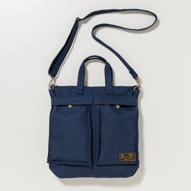 SGA2302 / The Strike Gold Sail-Cloth Small Helmet Bag
