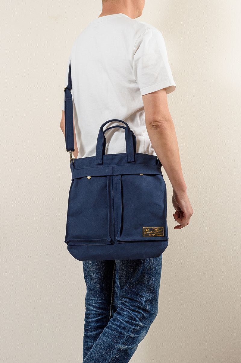 SGA2302 / The Strike Gold Sail-Cloth Small Helmet Bag