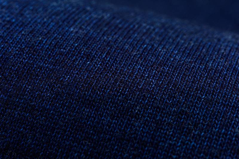 SGC2301 / The Strike Gold Indigo yarn dyed LoopWheel Sweat Shirt