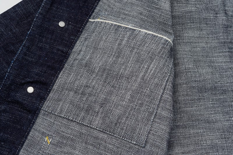 SGJ001 / The Strike Gold Original 15oz Seledge Denim CHORE COAT