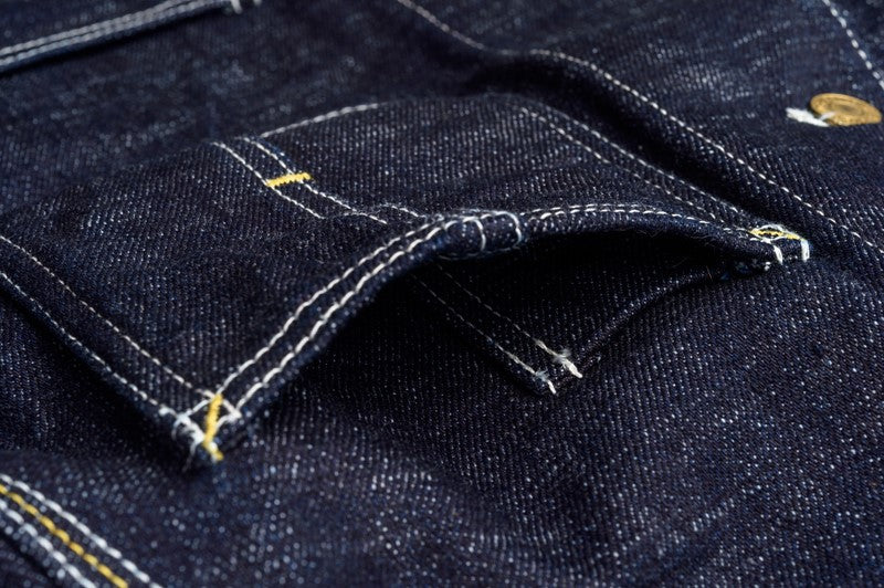 SGJ001 / The Strike Gold Original 15oz Seledge Denim CHORE COAT