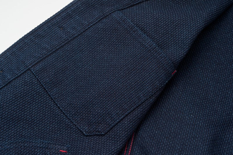 SGJ002 / The Strike Gold INDIGO SASHIKO SHOP COAT