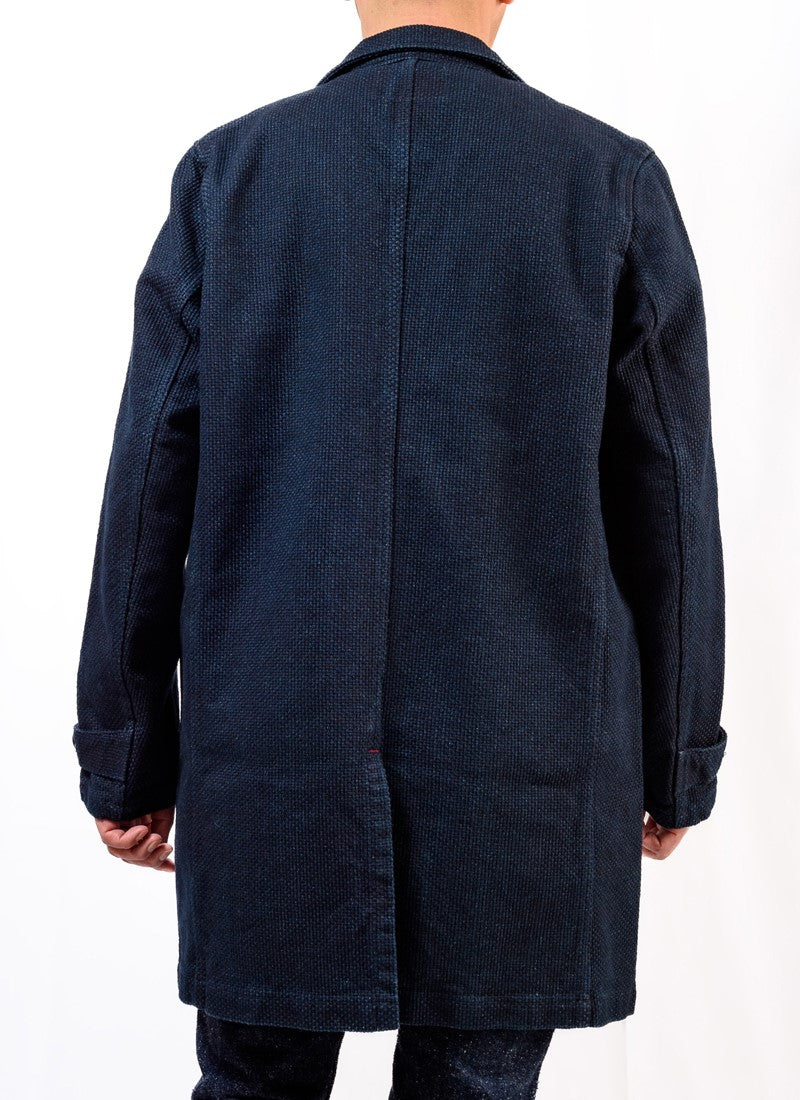 SGJ002 / The Strike Gold INDIGO SASHIKO SHOP COAT