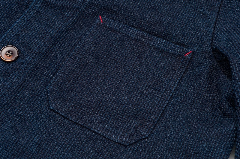 SGJ002 / The Strike Gold INDIGO SASHIKO SHOP COAT