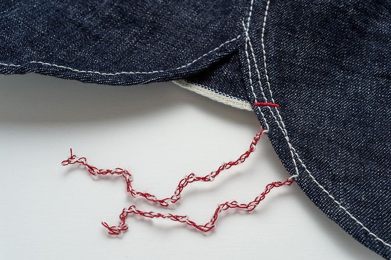 SGS001 / The Strike Gold 10oz Gray Slub Selvedge Denim Work Shirt