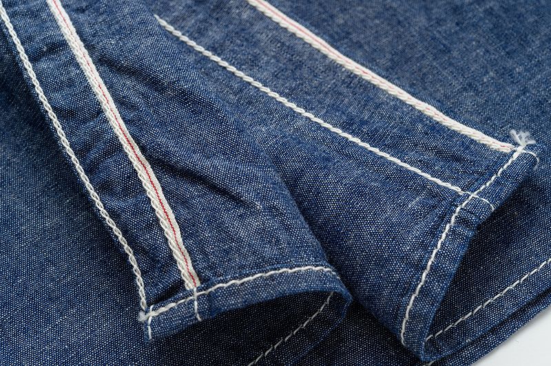 SGS2301 / The Strike Gold Selvedge Chambray Work Shirt