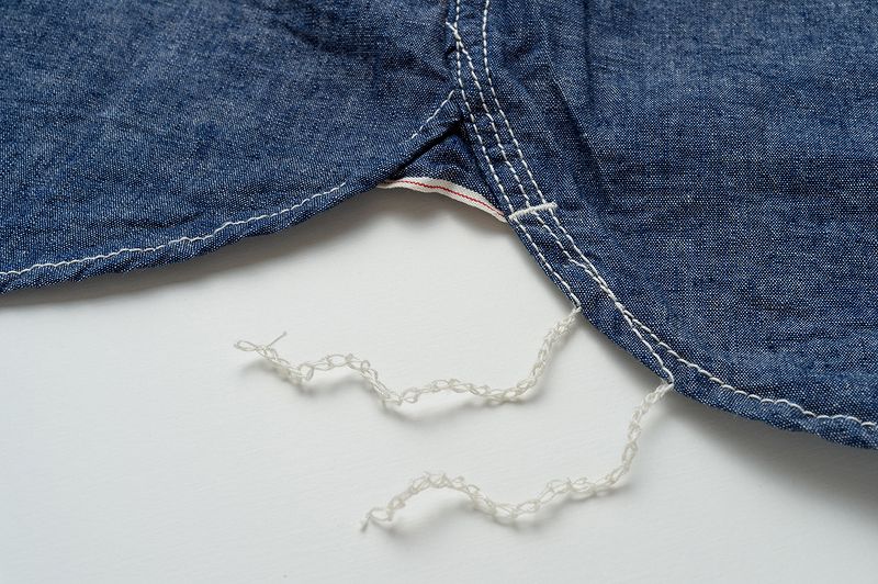 SGS2301 / The Strike Gold Selvedge Chambray Work Shirt