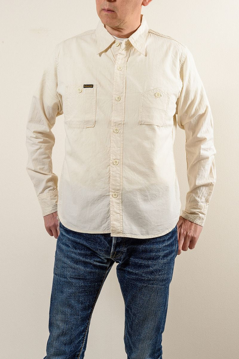 SGS2301 / The Strike Gold Selvedge Chambray Work Shirt