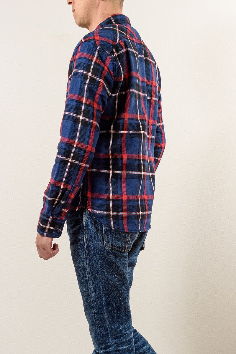 SGS2304 / The Strike Gold Heavy Nel Check Work Shirt