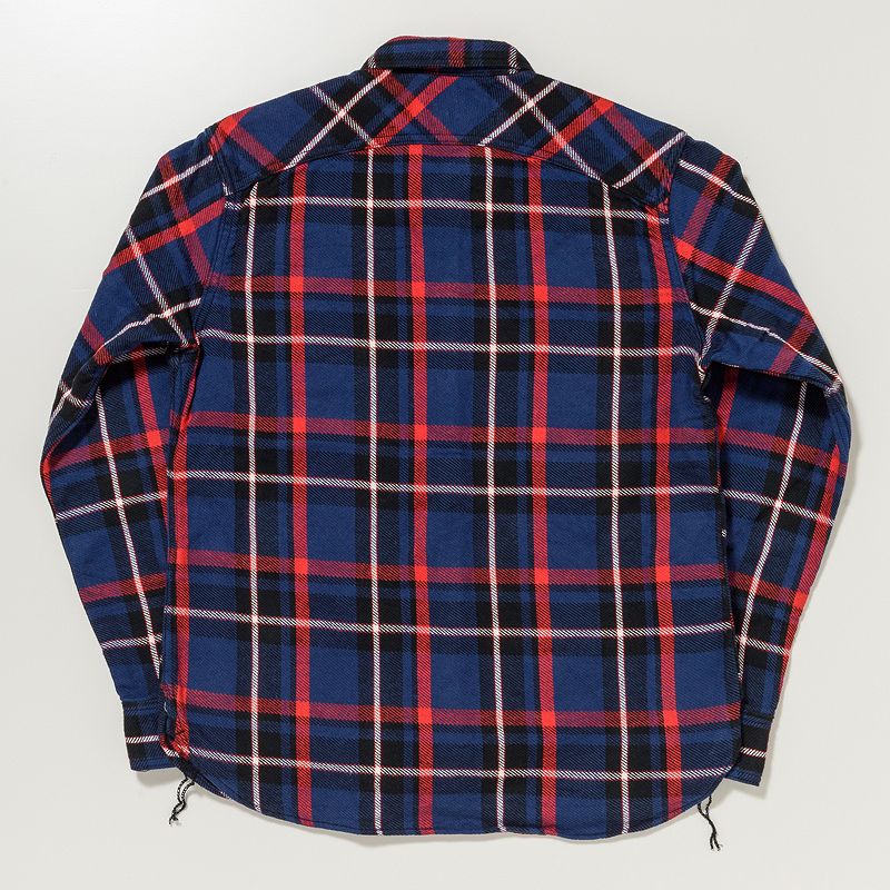 SGS2304 / The Strike Gold Heavy Nel Check Work Shirt