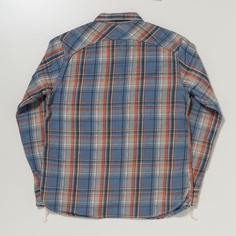 SGS2305 / The Strike Gold Loose Nel Check Work Shirt