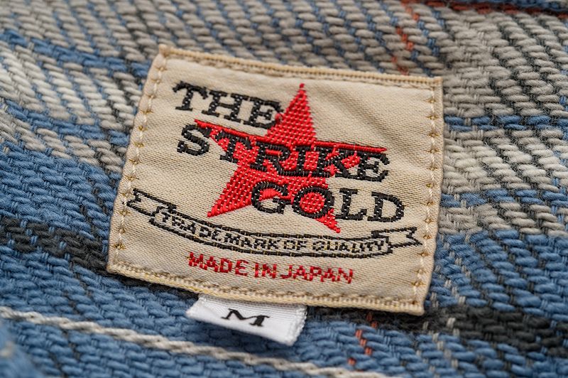 SGS2305 / The Strike Gold Loose Nel Check Work Shirt