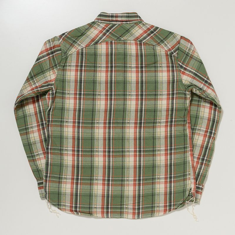 SGS2305 / The Strike Gold Loose Nel Check Work Shirt