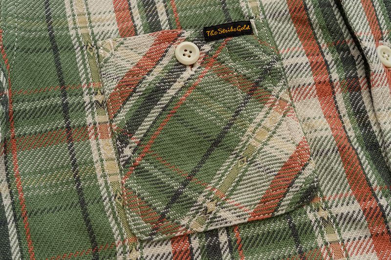 SGS2305 / The Strike Gold Loose Nel Check Work Shirt