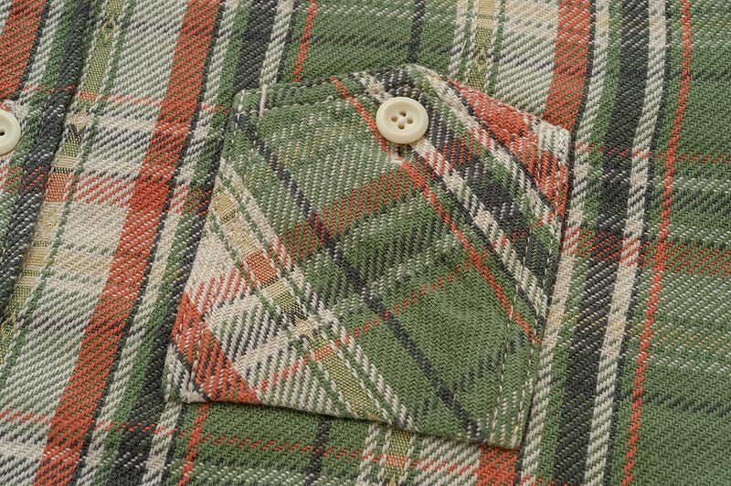 SGS2305 / The Strike Gold Loose Nel Check Work Shirt