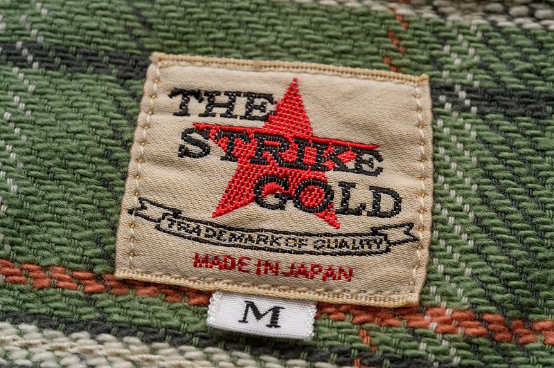 SGS2305 / The Strike Gold Loose Nel Check Work Shirt