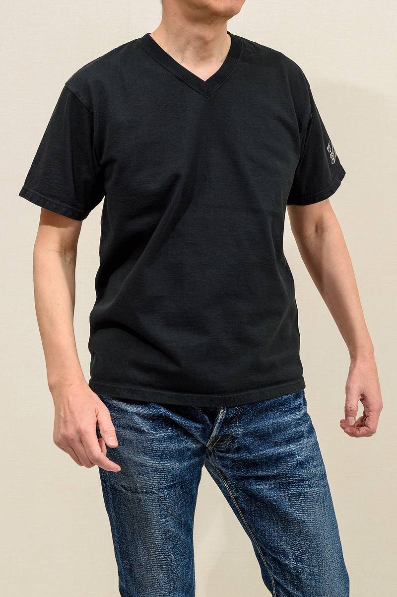 SGT002 / The Strike Gold LOOPWHEEL V-neck T-shirts