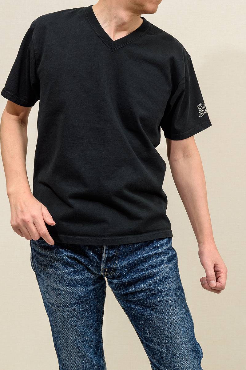 SGT002 / The Strike Gold LOOPWHEEL V-neck T-shirts