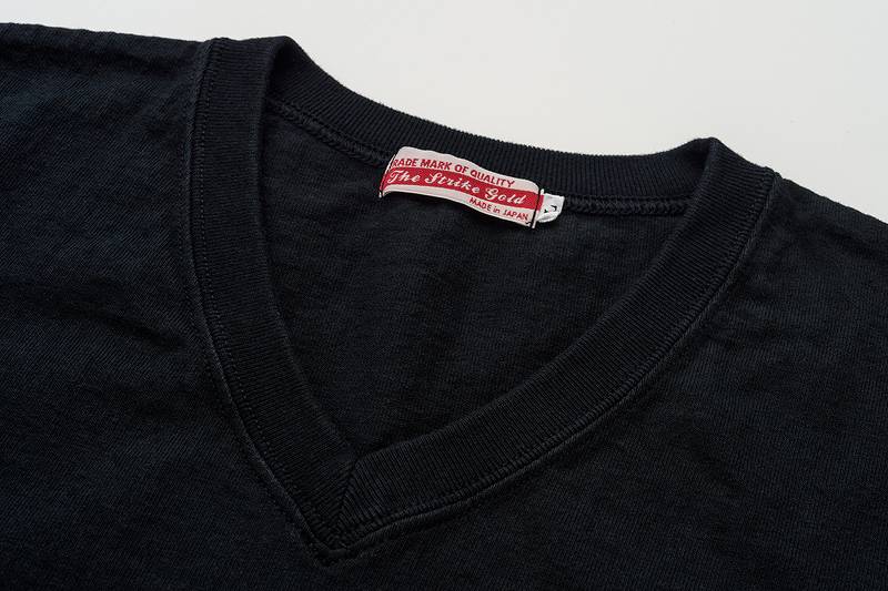 SGT002 / The Strike Gold LOOPWHEEL V-neck T-shirts
