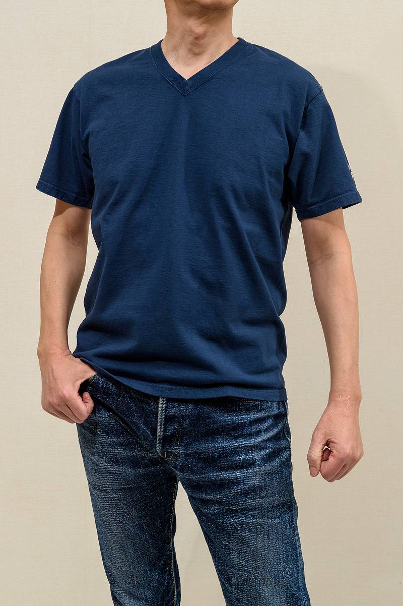 SGT002 / The Strike Gold LOOPWHEEL V-neck T-shirts