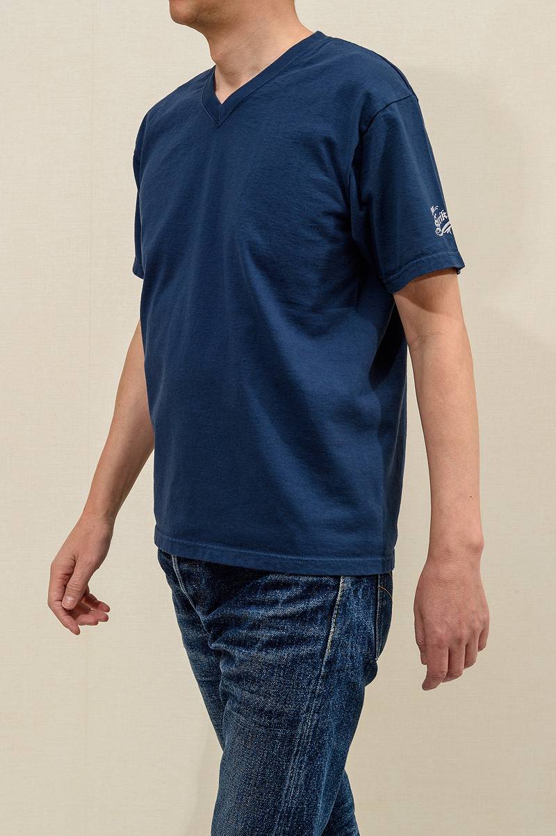 SGT002 / The Strike Gold LOOPWHEEL V-neck T-shirts