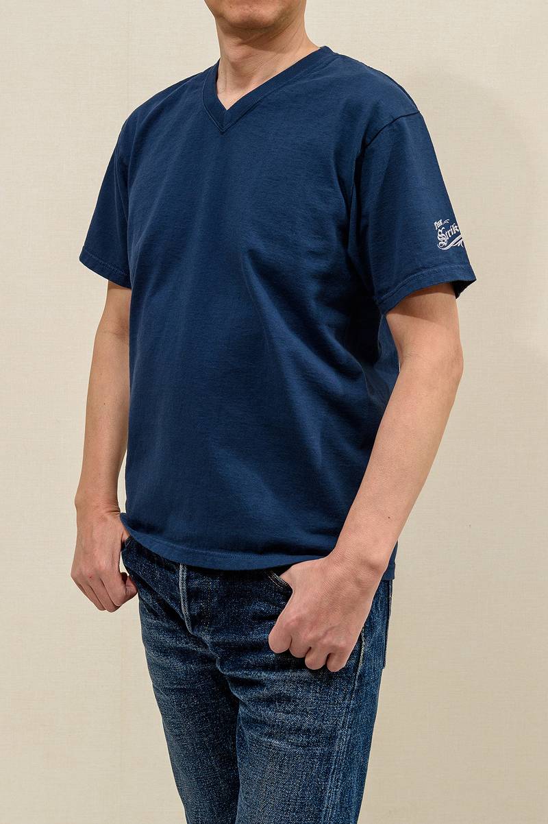 SGT002 / The Strike Gold LOOPWHEEL V-neck T-shirts
