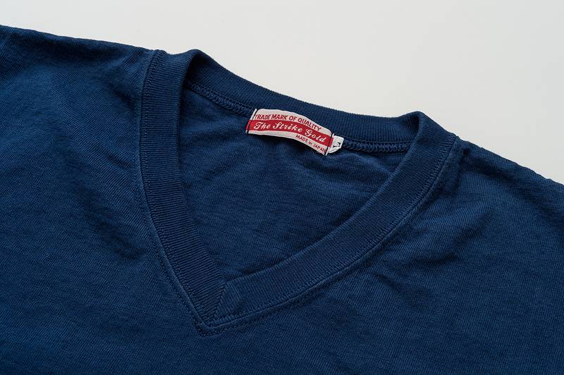 SGT002 / The Strike Gold LOOPWHEEL V-neck T-shirts