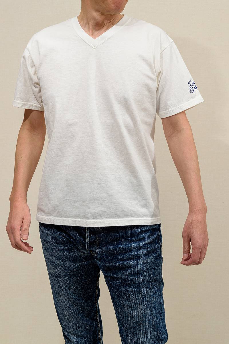 SGT002 / The Strike Gold LOOPWHEEL V-neck T-shirts