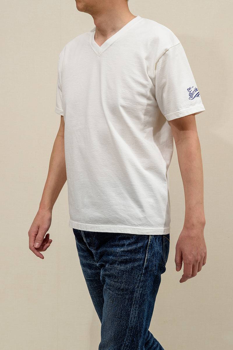 SGT002 / The Strike Gold LOOPWHEEL V-neck T-shirts