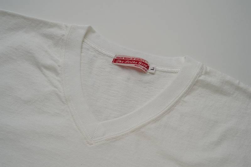 SGT002 / The Strike Gold LOOPWHEEL V-neck T-shirts