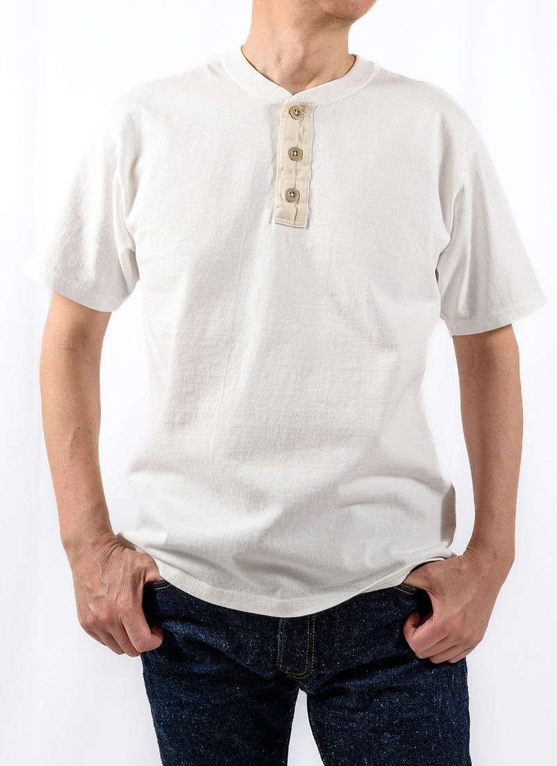 SGT2401 The Strike Gold Heavy Henry-neck T-shirts