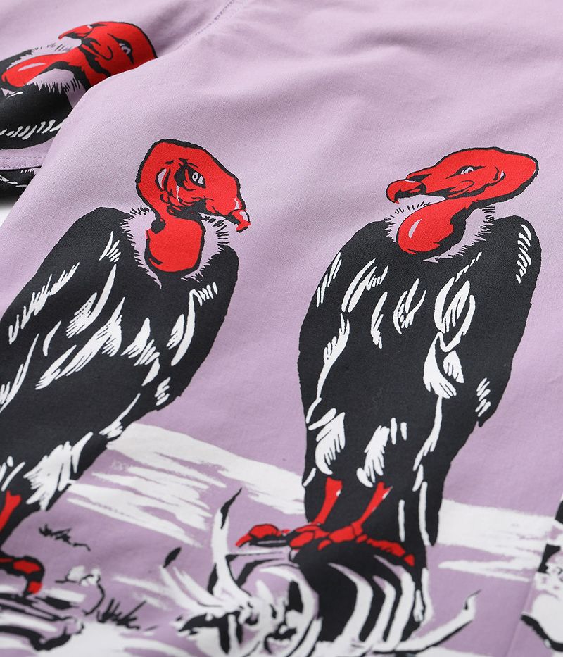 SH39311 STAR OF HOLLY WOOD COTTON TYPEWRITER OPEN SHIRT “CONDOR”