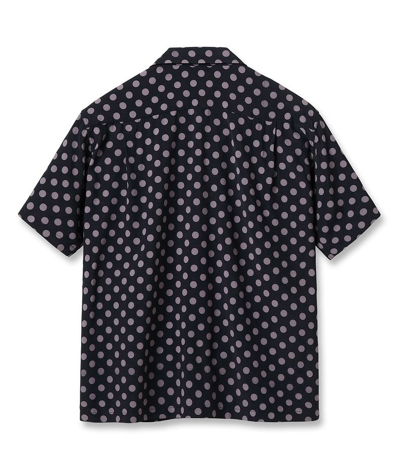 SH39316 / STAR OF HOLLY WOOD HIGH DENSITY RAYON OPEN SHIRT “POLKA DOT”