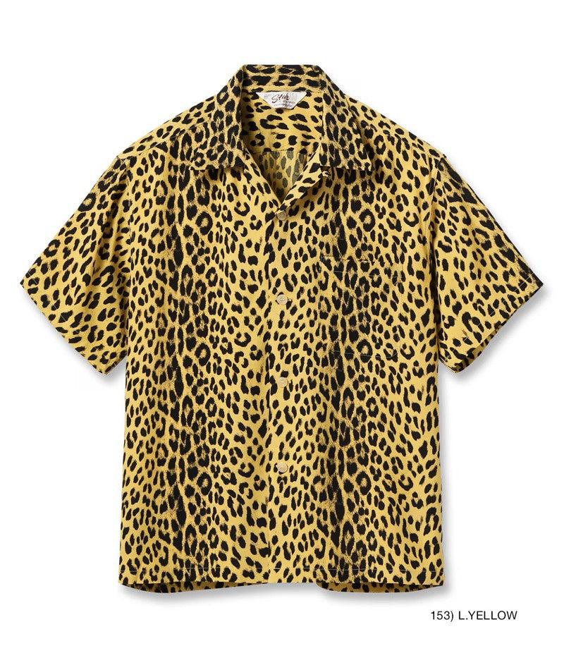 SH39490 / STAR OF HOLLY WOOD HIGH DENSITY RAYON OPEN SHIRT “LEOPARD”