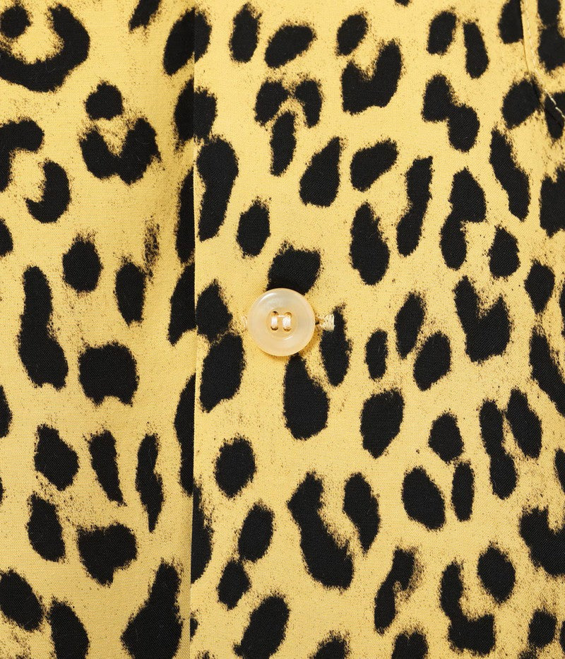 SH39490 / STAR OF HOLLY WOOD HIGH DENSITY RAYON OPEN SHIRT “LEOPARD”