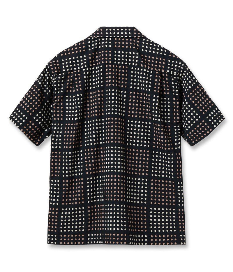 SH39495 / STAR OF HOLLY WOOD TYPEWRITER COTTON OPEN SHIRT “POLKA DOT”