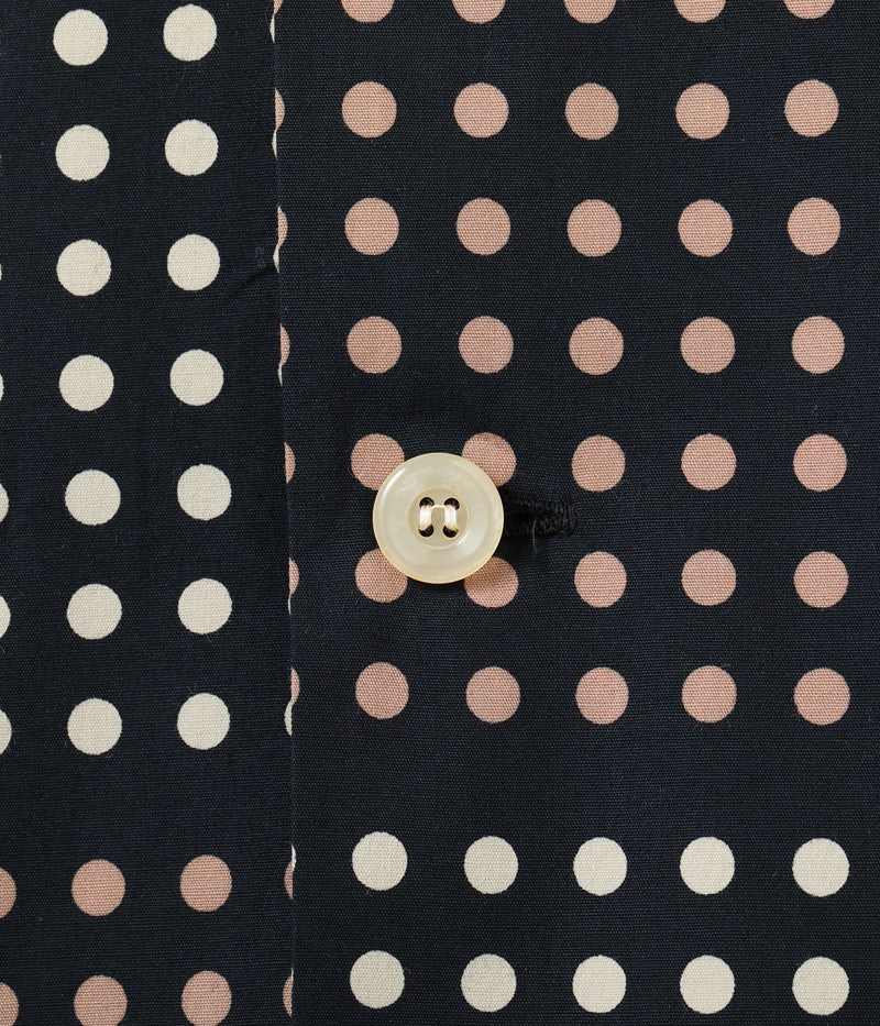 SH39495 / STAR OF HOLLY WOOD TYPEWRITER COTTON OPEN SHIRT “POLKA DOT”