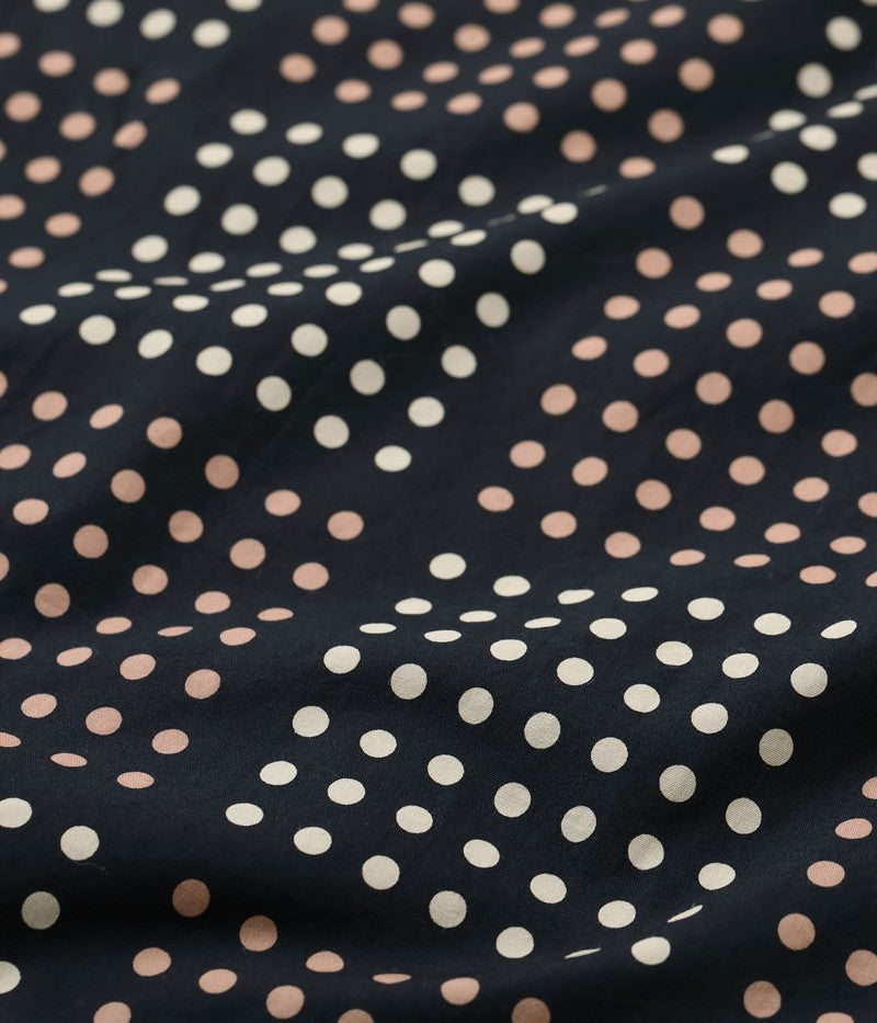SH39495 / STAR OF HOLLY WOOD TYPEWRITER COTTON OPEN SHIRT “POLKA DOT”