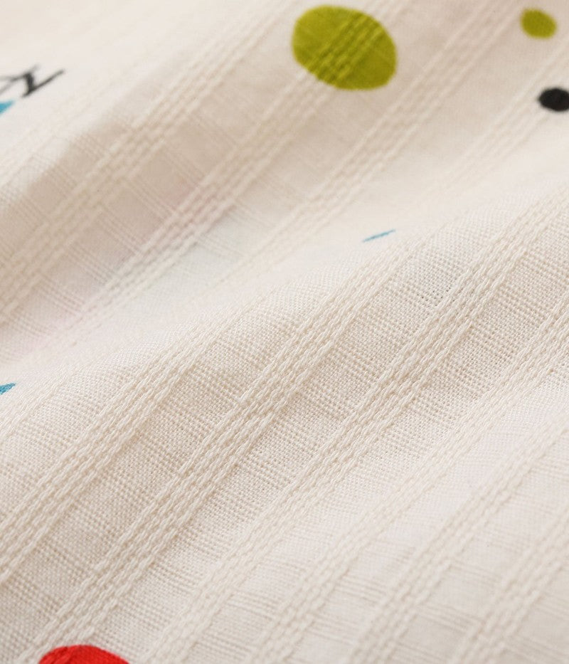 SH39497 / STAR OF HOLLY WOOD DOBBY COTTON OPEN SHIRT “STREET STALL”