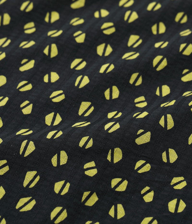 SH39498 / STAR OF HOLLY WOOD DOBBY COTTON OPEN SHIRT “BLUE MOUNTAIN”