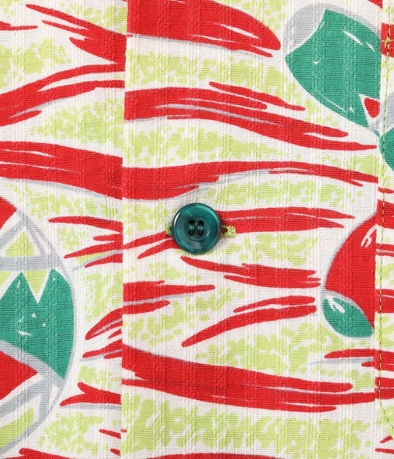 SH39500 / STAR OF HOLLY WOOD DOBBY COTTON OPEN SHIRT “MARACAS”