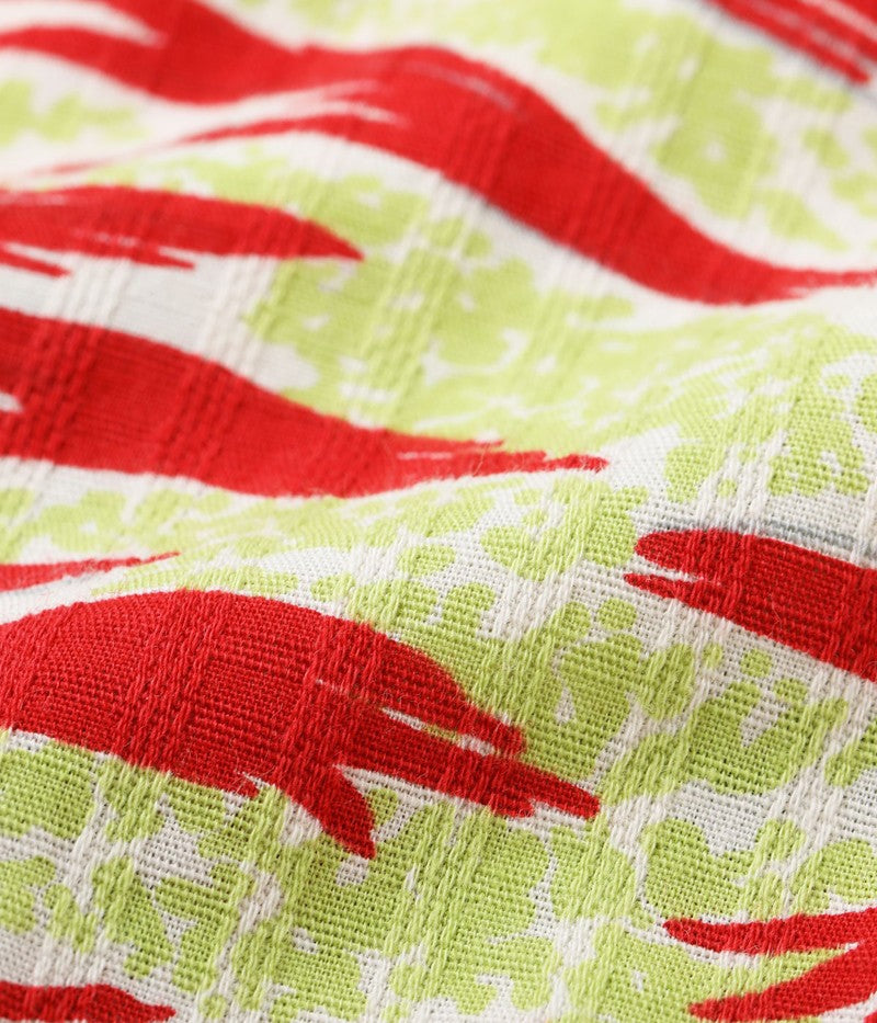 SH39500 / STAR OF HOLLY WOOD DOBBY COTTON OPEN SHIRT “MARACAS”