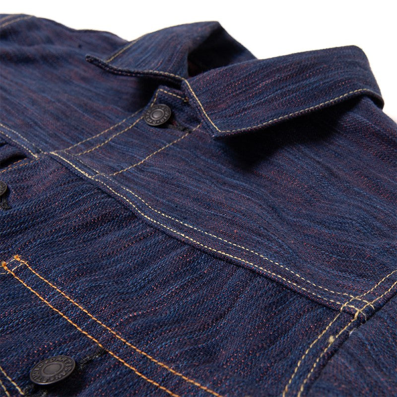 SP-088 / STUDIO D'ARTISAN 15oz 45th Anniversary "Tokushima Hinode-Awa Shoai" Type II Jacket