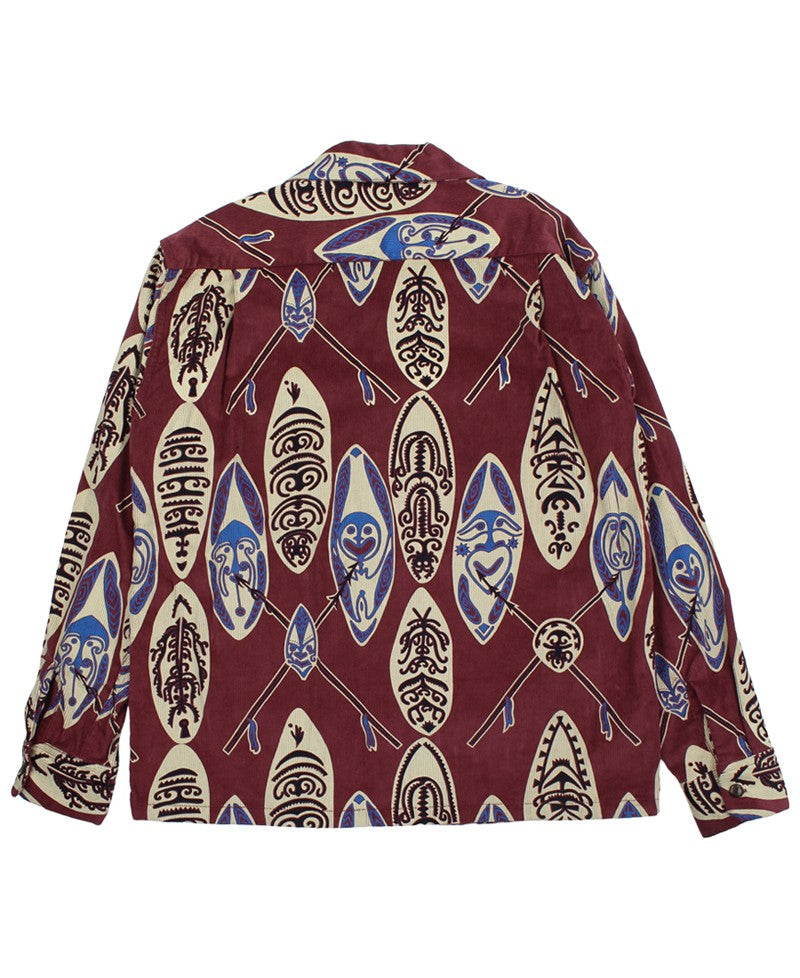 SS29581 / SUNSURF CORDUROY L/S OPEN SHIRT "GOD'S SHIELD"