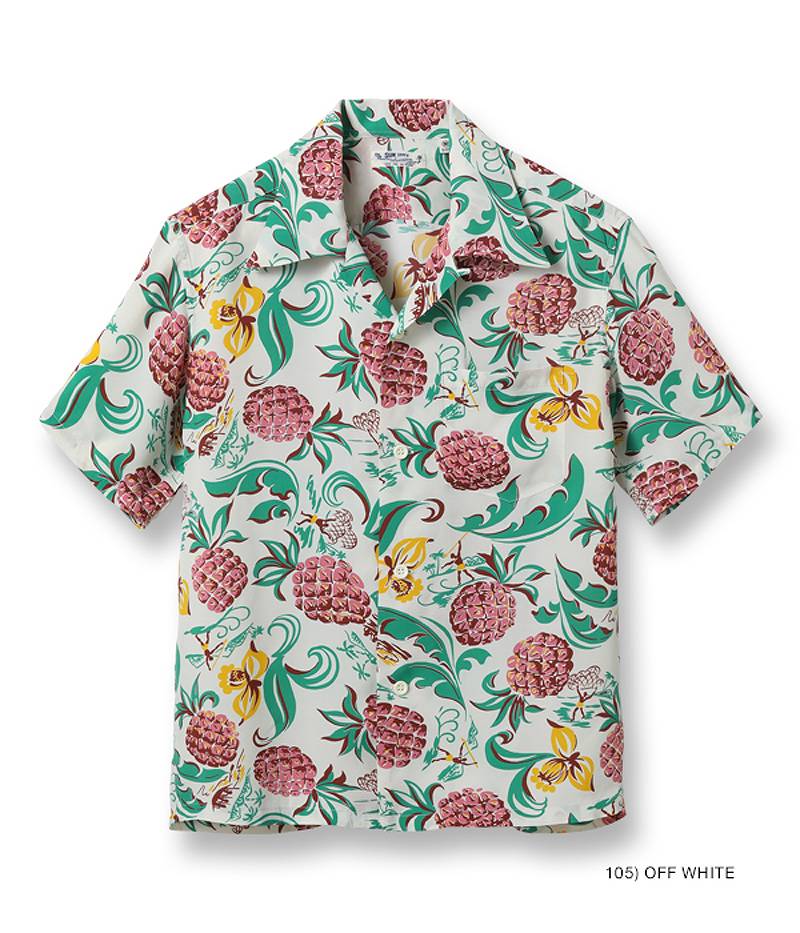 SS39022 / SUNSURF RAYON HAWAIIAN SHIRT “ISLAND FEELING”
