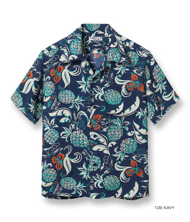 SS39022 / SUNSURF RAYON HAWAIIAN SHIRT “ISLAND FEELING”