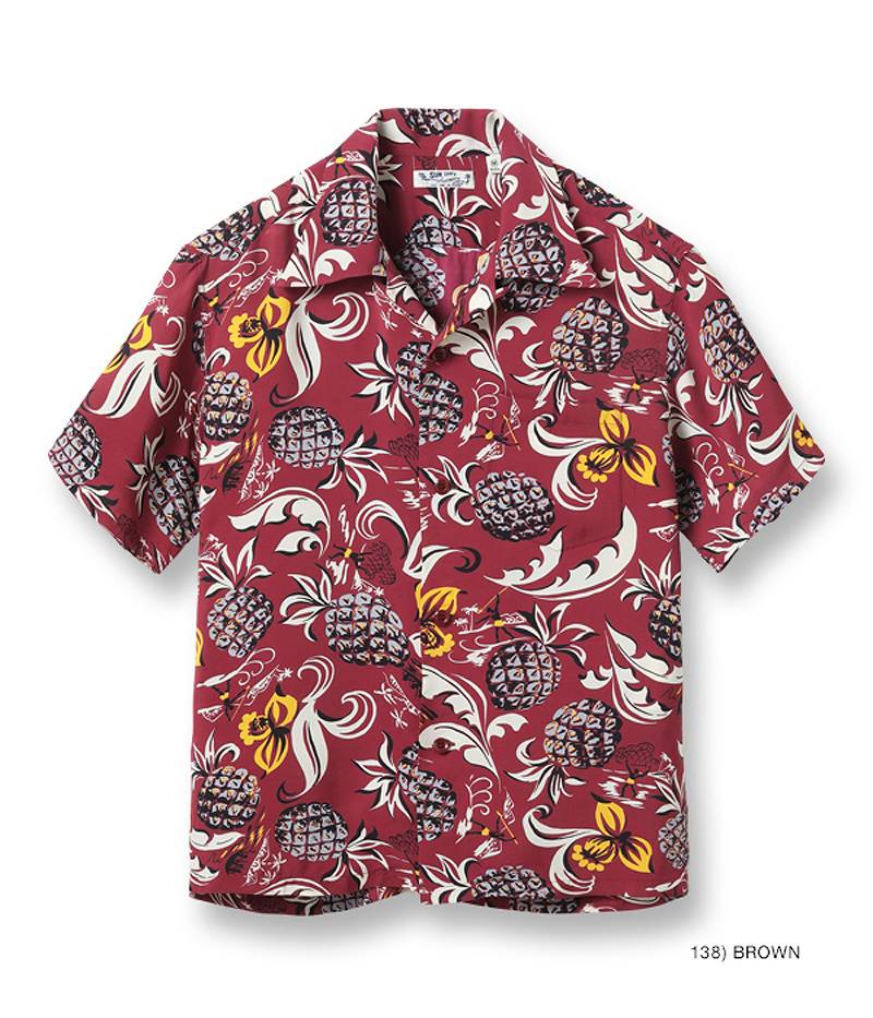 SS39022 / SUNSURF RAYON HAWAIIAN SHIRT “ISLAND FEELING”