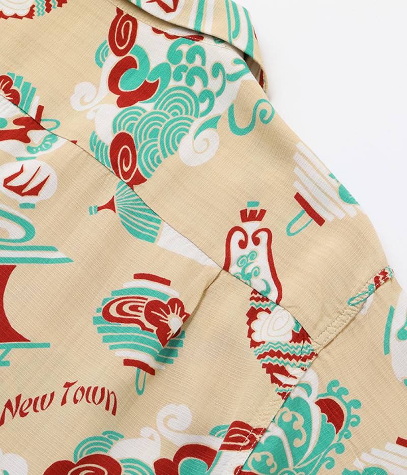 SS39060 / SUN SURF SPECIAL EDITION HAWAIIAN SHIRT “THE LOST TOWN”