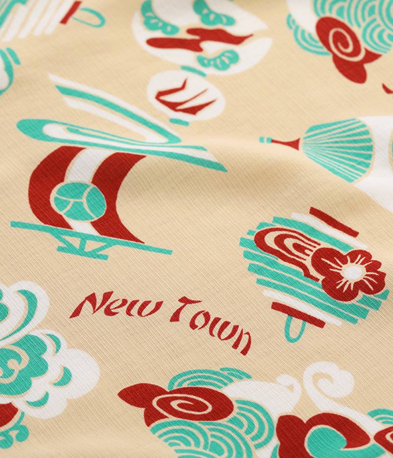 SS39060 / SUN SURF SPECIAL EDITION HAWAIIAN SHIRT “THE LOST TOWN”